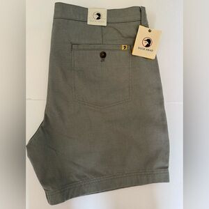 Men’s Duck Head Shadow Green 7” Field Canvas Camp Short
